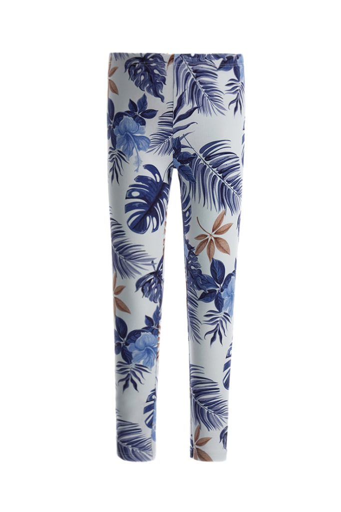 Leggings en coton pour fille romantique 4