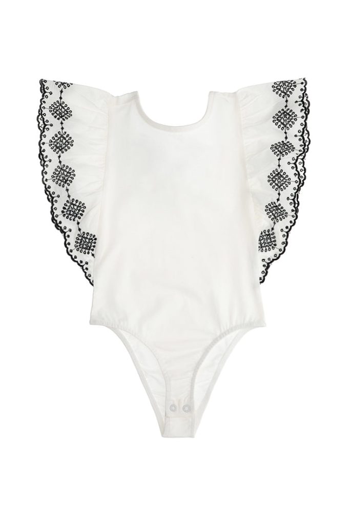 Body en coton pour fille style hippie chic et ethnique