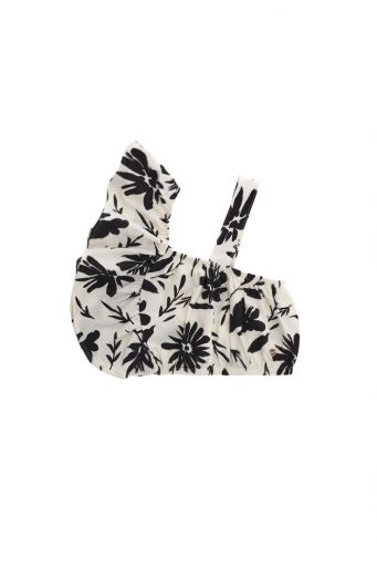 Top court fille ethnique hippie chic en coton 2