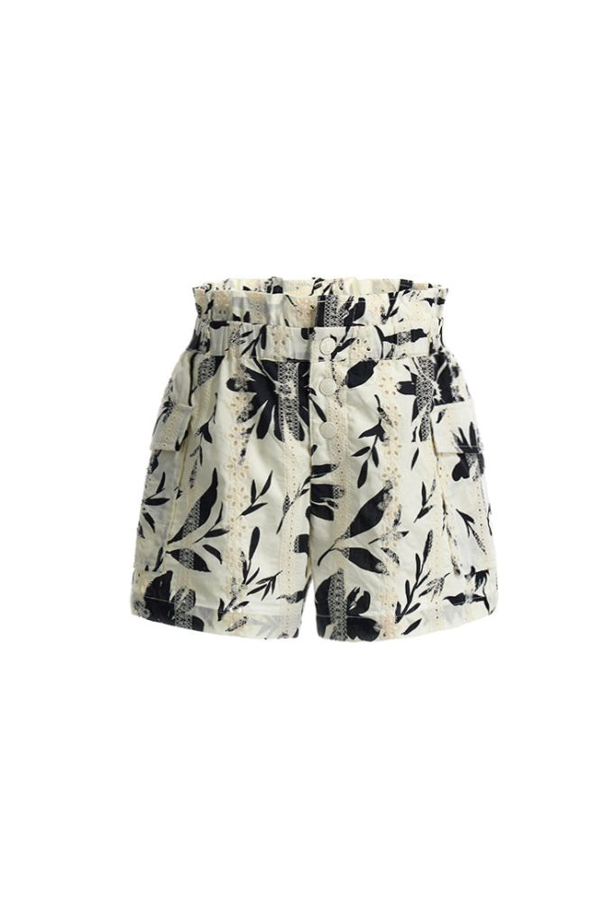 Bermuda en coton style ethnique hippie chic pour fille