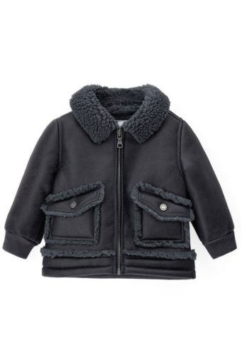 Vestes Bébé Garçon Effet Cuir Manteaux et Vestes