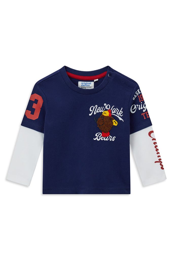 Capsule Denim T-shirt bébé garçon ML Chemises et hauts 1