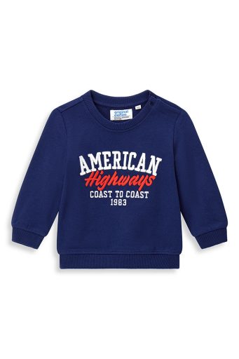 Sweat-shirt en denim capsule pour bébé garçon avec col, chemises et hauts