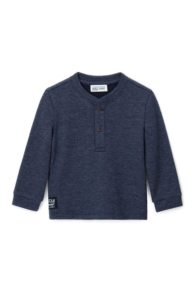 T-shirt Capsule Denim pour bébé garçon, ML, chemises et hauts