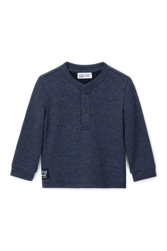 T-shirt Capsule Denim pour bébé garçon, ML, chemises et hauts