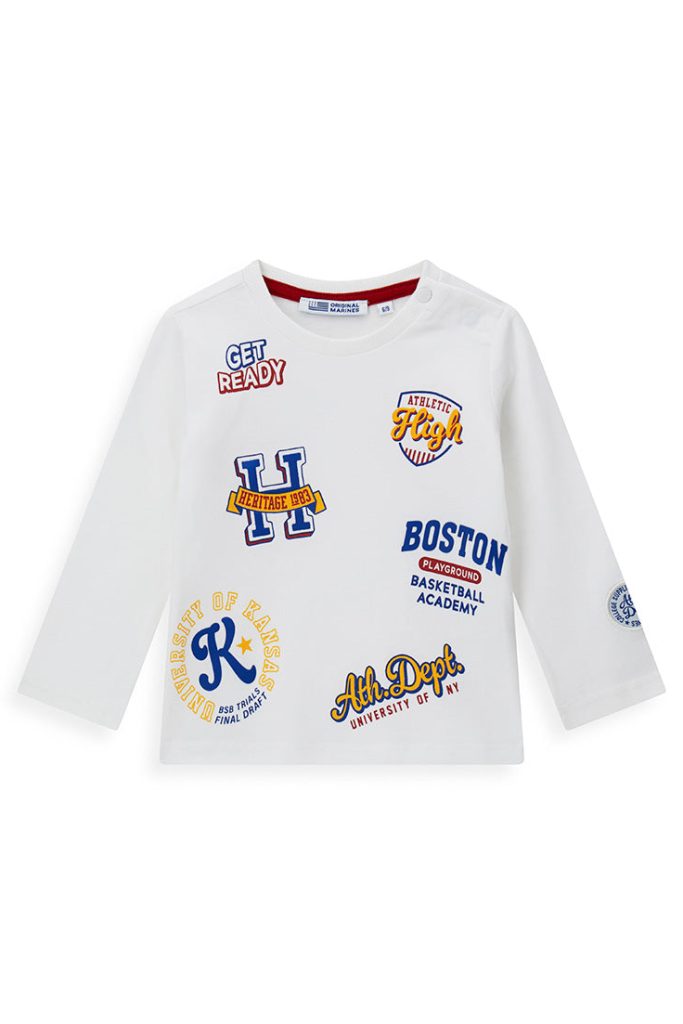 T-shirt bébé garçon « Rentrée des classes » ML Chemises et hauts 3