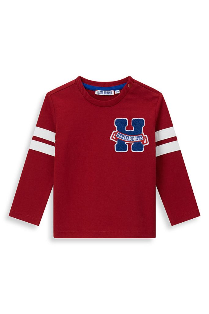 T-shirt imprimé pour bébé garçon « Rentrée des classes » (ML) Chemises et hauts1