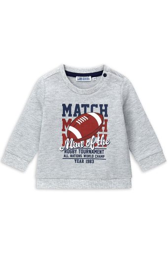 Sweat-shirt bébé garçon de rentrée avec col, chemises et hauts