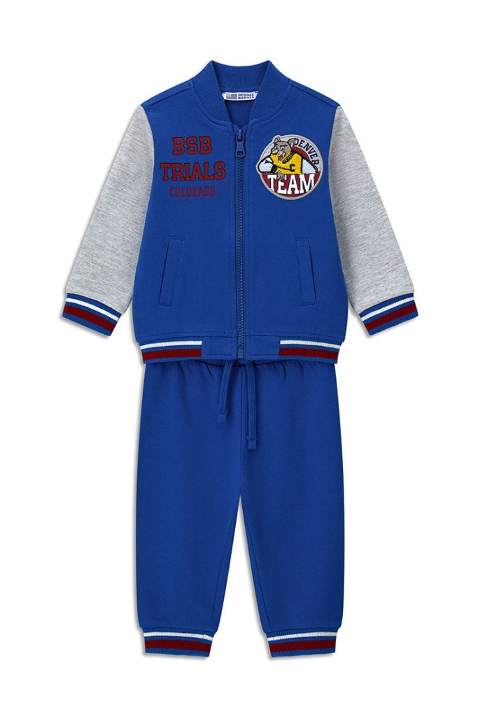 Ensembles de jogging pour bébé garçon pour la rentrée scolaire : veste + pantalon et survêtements