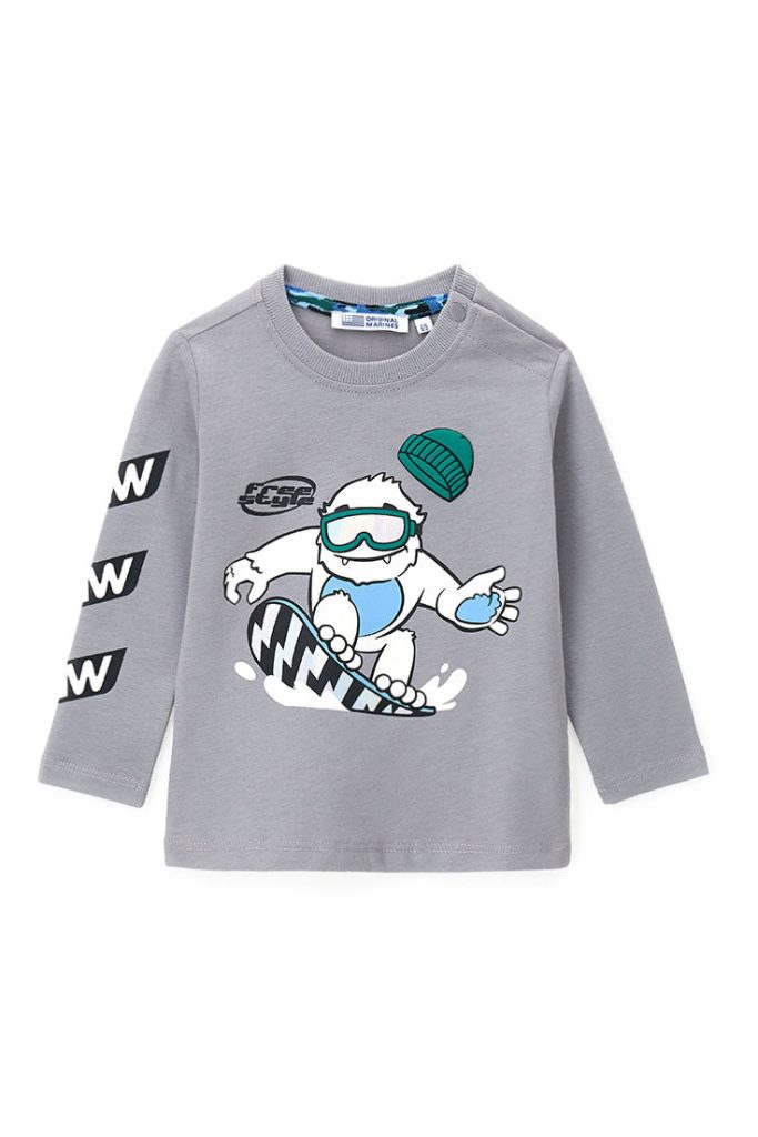 T-shirt bébé garçon Urban Park ML Chemises et hauts 5