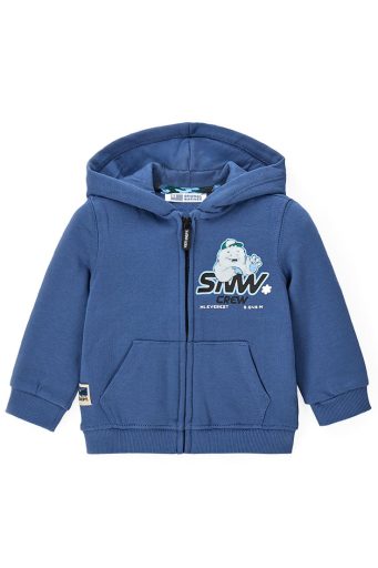 Sweat-shirt à capuche ouverte Urban Park pour bébé garçon, chemises et hauts
