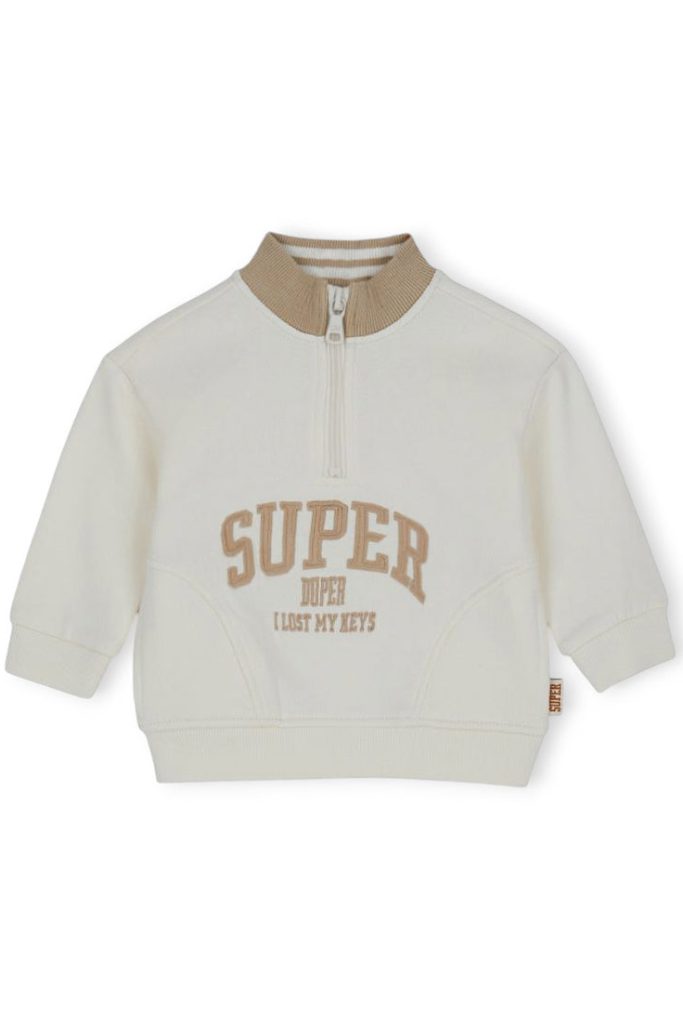 Sweat-shirt Super Baby Baby Boy avec col, chemises et hauts