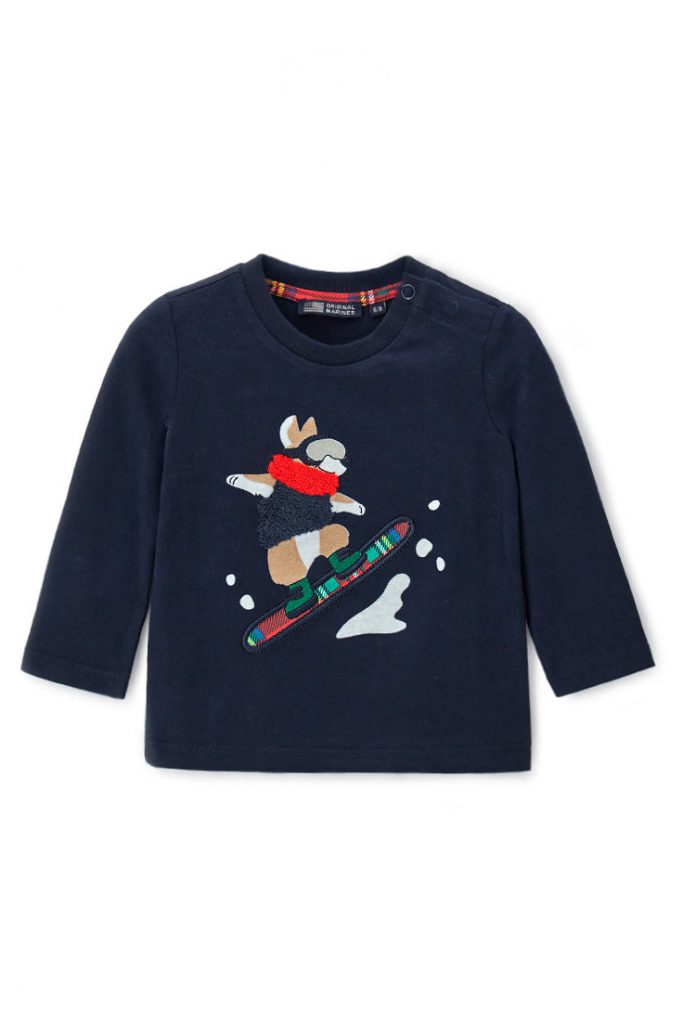 T-shirt de fête en jersey pour bébé garçon