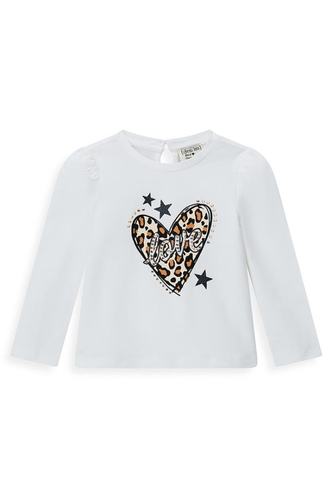 Capsule Denim T-shirt bébé fille ML Chemises et hauts 1
