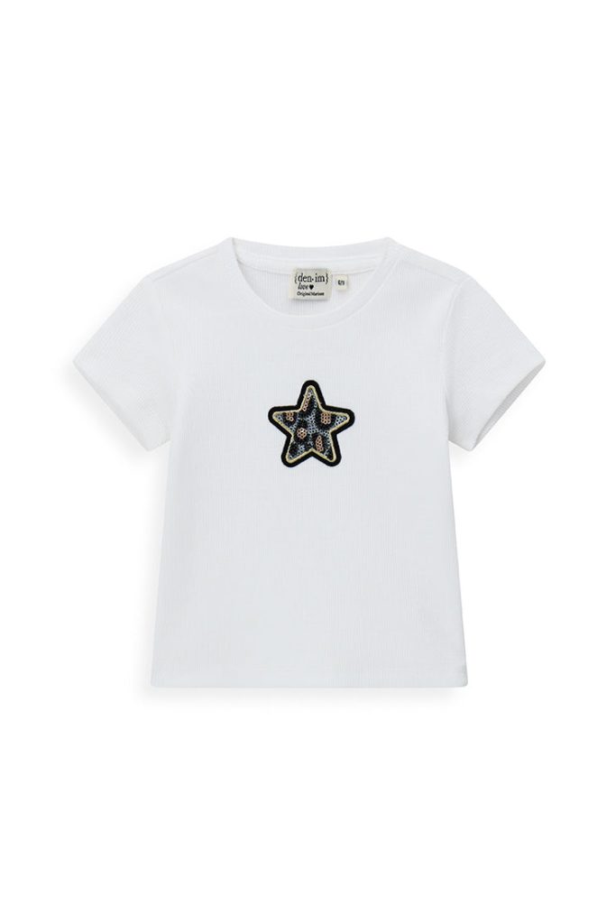 T-shirt Capsule Denim pour bébé fille MM Chemises et hauts