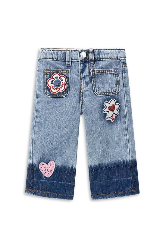 Pantalon en jean pour bébé fille de la rentrée scolaire