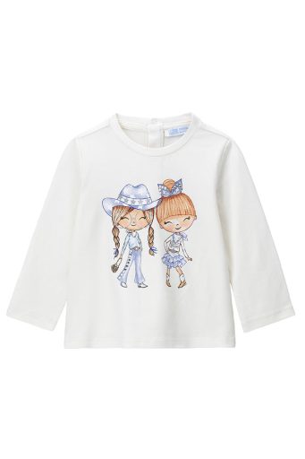 T-shirt bébé fille Texas Baby ML Chemises et hauts 1