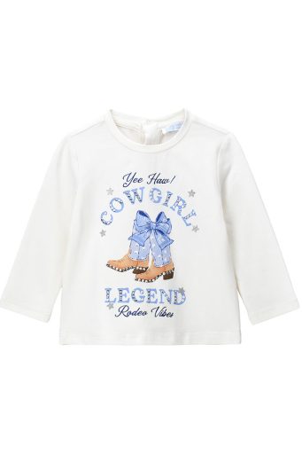 T-shirt bébé fille Texas Baby ML Chemises et hauts 3