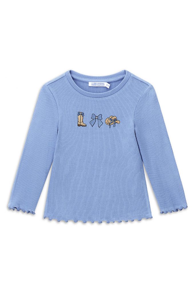 T-shirt Texas Baby Girl ML Chemises et hauts