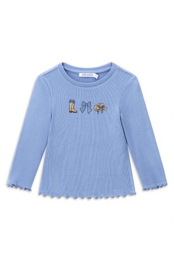 T-shirt Texas Baby Girl ML Chemises et hauts