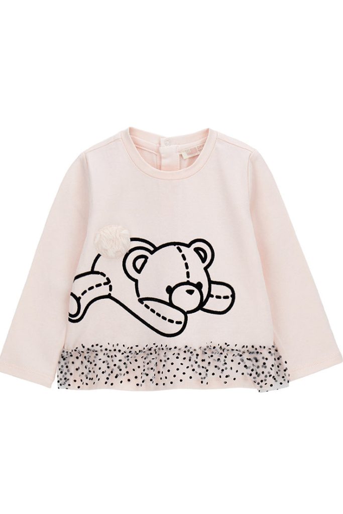 T-shirt Teddy Baby Girl ML Chemises et hauts 4