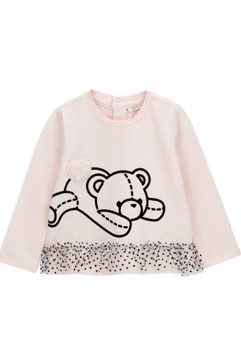 T-shirt Teddy Baby Girl ML Chemises et hauts 4