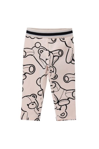 Pantalon legging en tricot pour bébé fille Teddy 2