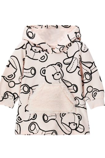 Robe et salopette Teddy Baby Girl