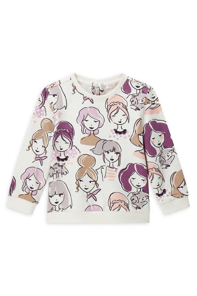 Sweat-shirt Twilight pour bébé fille avec col, chemises et hauts 2