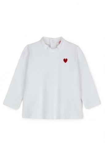 T-shirt de fête en jersey pour bébé fille