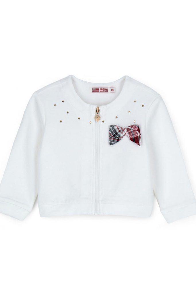 Haut polaire de fête pour bébé fille