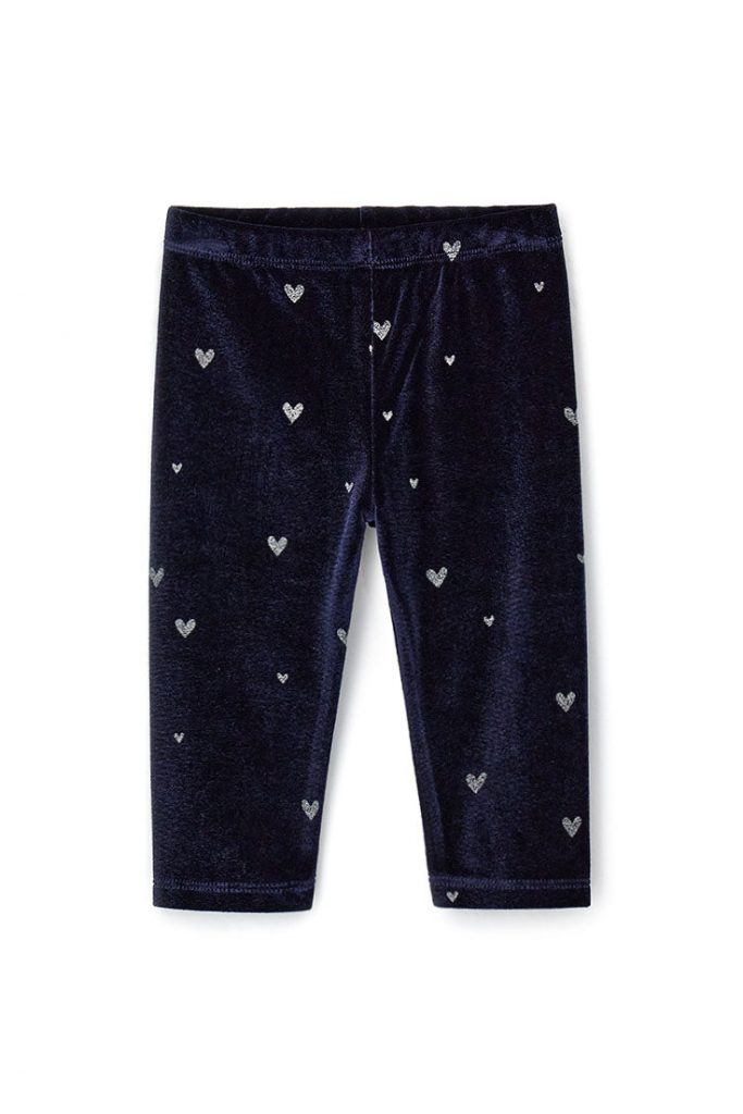 Pantalon de fête en chenille pour bébé fille