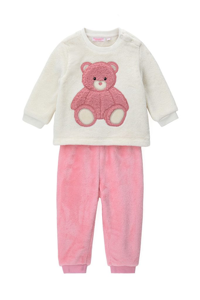 Pyjama Bonne Nuit Bébé Fille Col ML Pyjama 2
