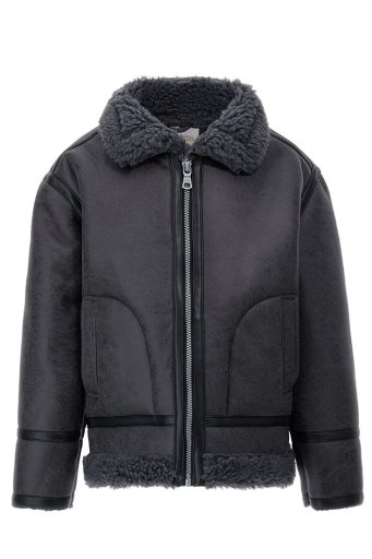 Vestes Garçon Veste Effet Cuir Manteaux et Vestes