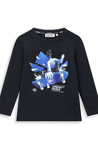 Capsule Denim Boy T-Shirt ML Chemises et hauts 2