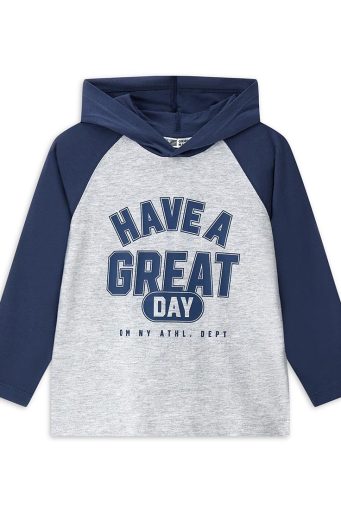 T-shirt garçon de la rentrée avec sweat à capuche et hauts