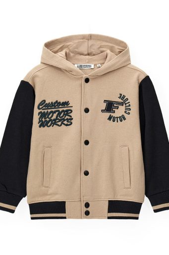 Sweat-shirt Garage Boy à capuche ouverte, chemises et hauts 4