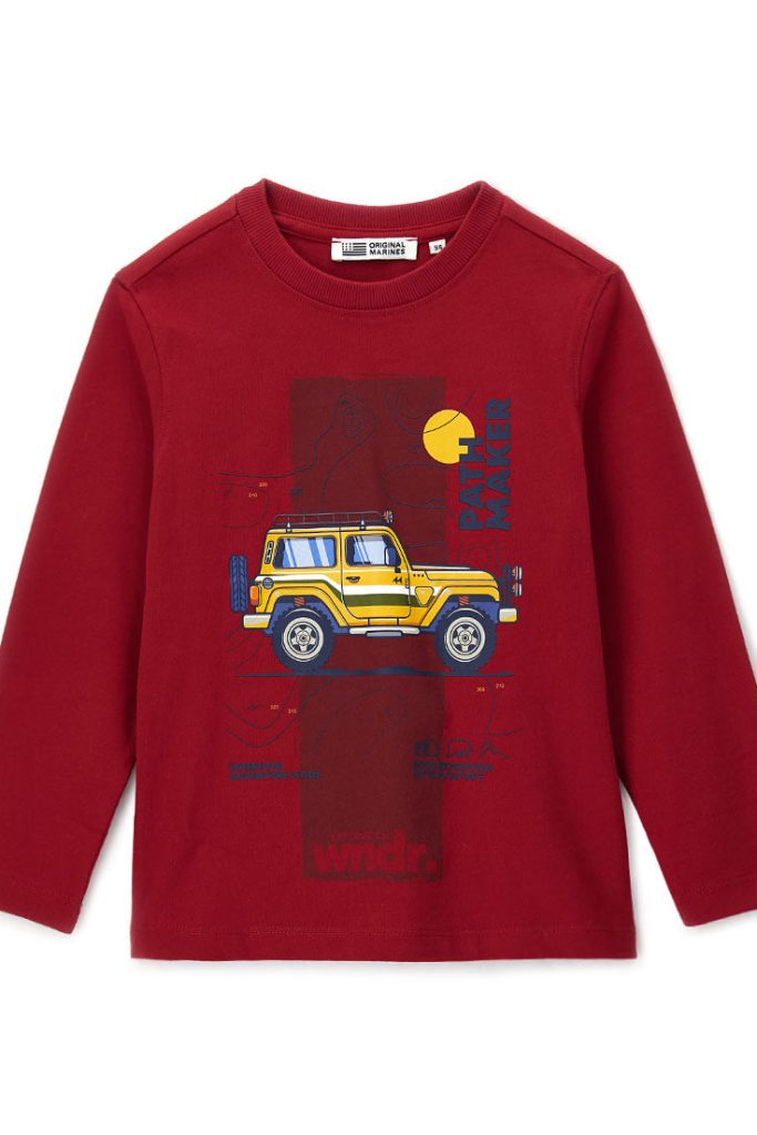 T-shirt Adventure Boy ML Chemises et hauts
