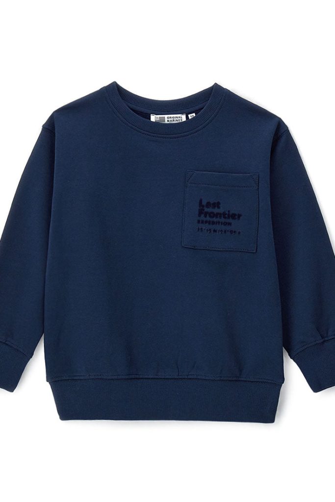 Sweat-shirt Adventure Boy avec col, chemises et hauts
