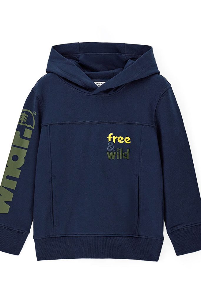 Sweat-shirt Adventure Boy avec capuche Chemises et hauts