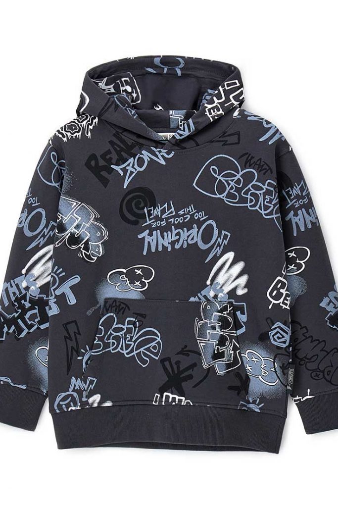 Sweat-shirt à capuche pour adolescent garçon Capsule 3