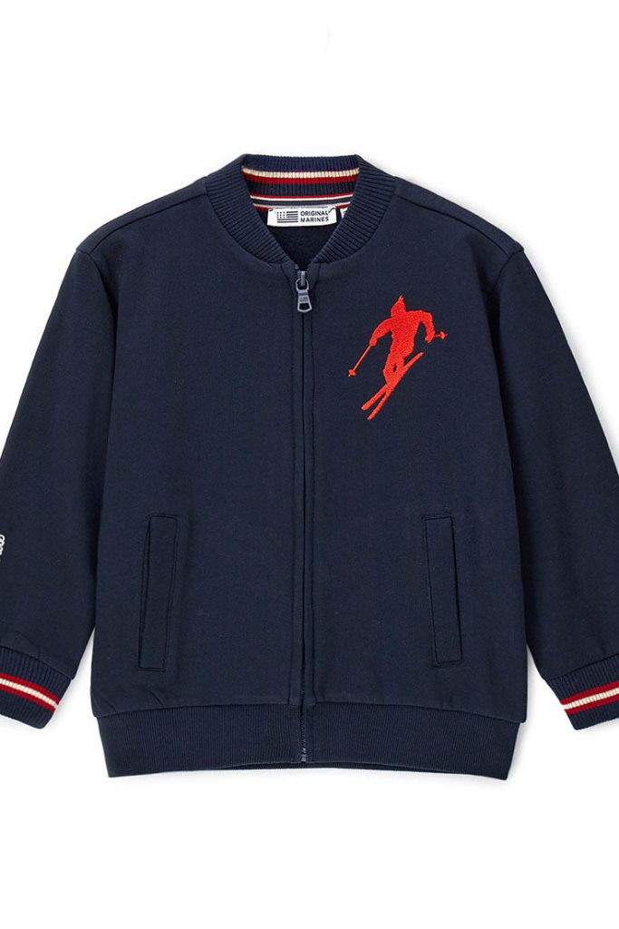 Haut polaire de fête garçon