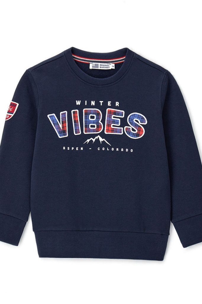 Haut polaire de fête garçon