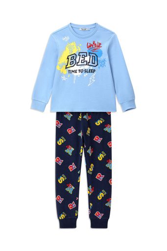 Pyjama Good Night Boy à col ML Pyjama 4