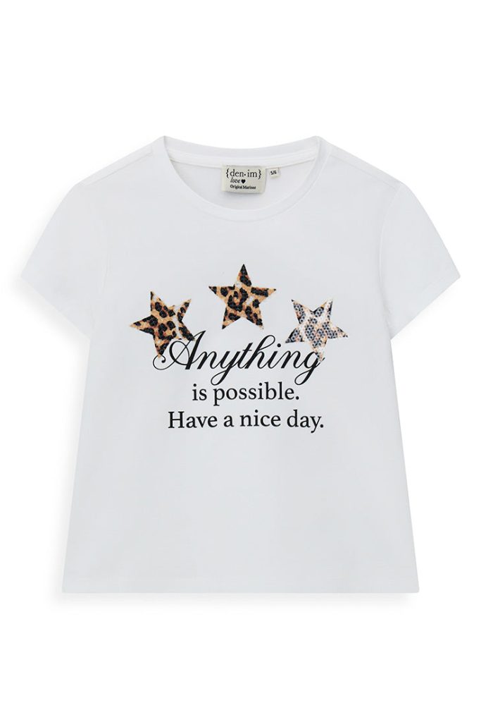 T-shirt Capsule Denim Girl MM Chemises et hauts