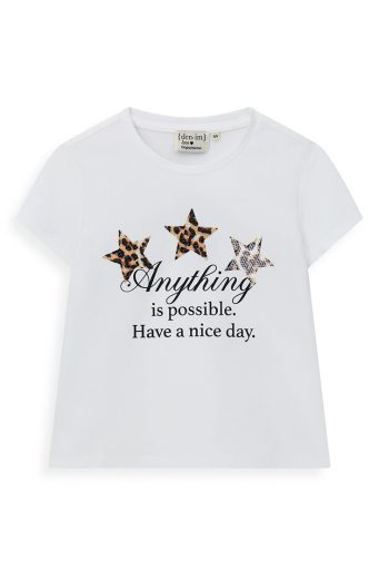 T-shirt Capsule Denim Girl MM Chemises et hauts