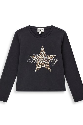 T-shirt Capsule Denim Girl ML Chemises et hauts