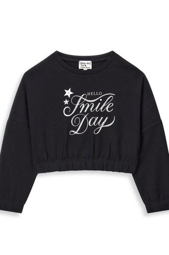 Sweat-shirt Capsule Denim Girl avec col, chemises et hauts