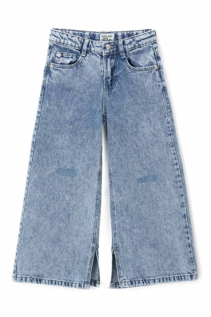 Pantalon en jean pour fille, imprimé animal, capsule denim 2