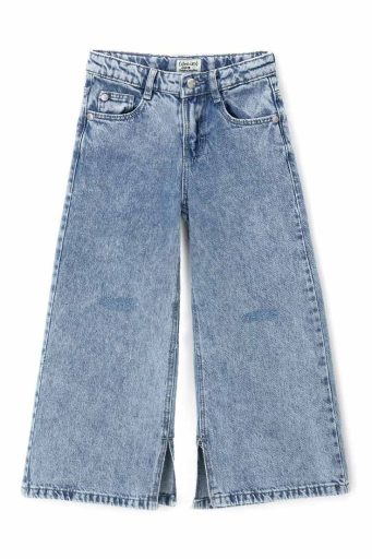 Pantalon en jean pour fille, imprimé animal, capsule denim 2